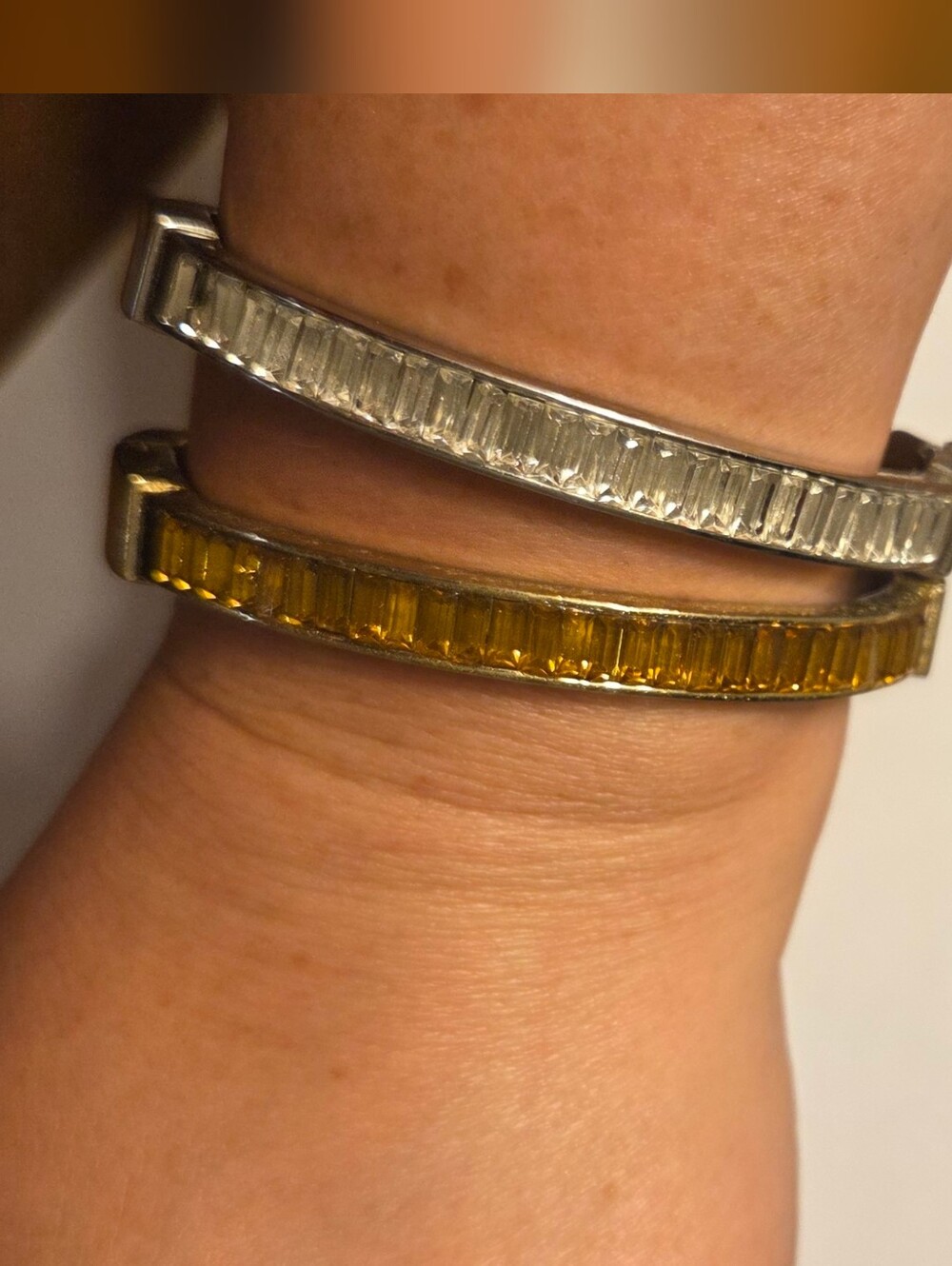 Set Of Rhinestone Bracelets - Picture 3 of 5